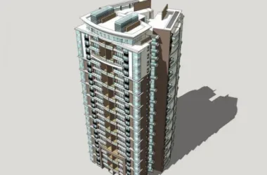 SketchUp Residential Models: Modern High-Rise and Contemporary Housing Designs-BIM WORLD
