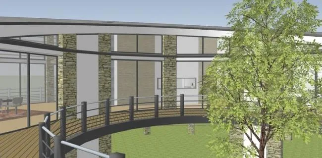 Sketchup Villa Model | Solo Villa, Mountain, Modern Style, Residential Design