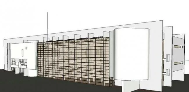 Sketchup Cultural Model | Multi story Art Museum, Modern Style, Cultural Architecture