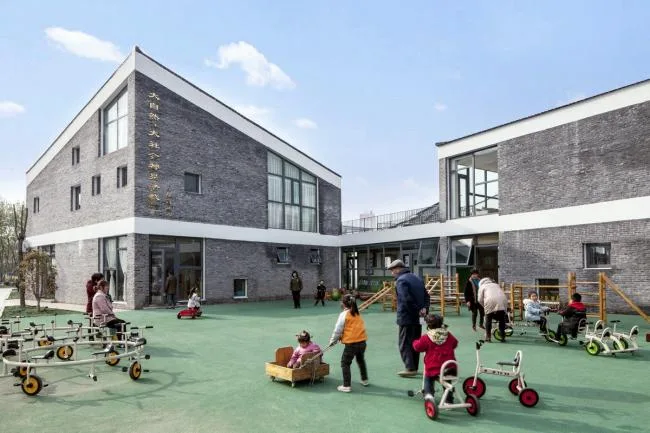 BIM Architecture | Water Town Charm, Glittering Stars on the Endless Plain: Jiangsu Beisha Kindergarten/Crossboundaries
