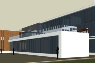 Modern Multi-Story Kindergarten School Model | SketchUp Campus Architecture Design-BIM WORLD