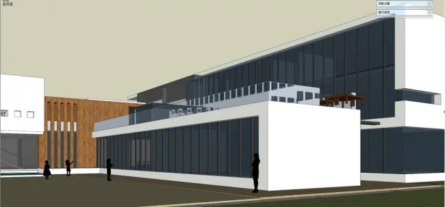 Modern Multi-Story Kindergarten School Model | SketchUp Campus Architecture Design