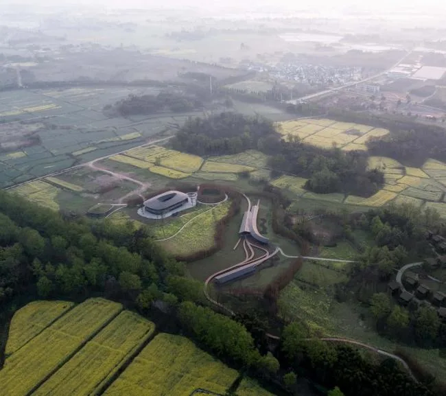 BIM Architecture | Sichuan Anren OCT 'Water West East' Linpan Cultural Exchange Center/Shanghai Chuangbang International Architectural Design