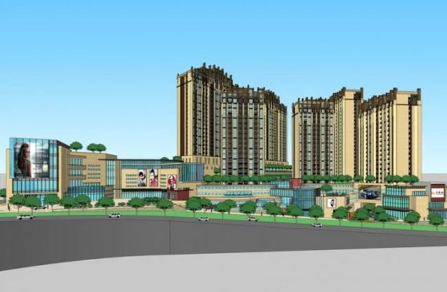 Sketchup Residential Model | High rise residential communities, residential buildings, neoclassical style