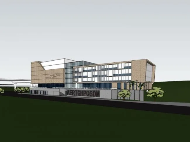 Sketchup Business Model | Multi story Clubhouse, Modern Style