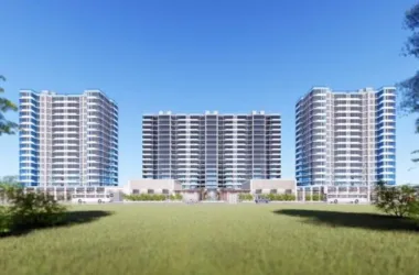 Modern High-Rise Residential Complex | SketchUp Model of Contemporary Apartment Building-BIM WORLD