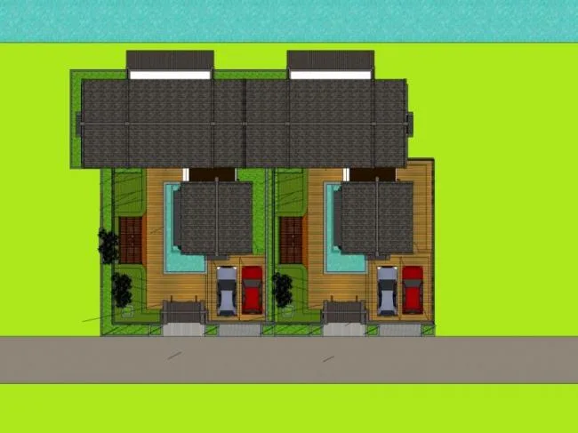 Sketchup Villa Model | Solo Villa, Chinese Style