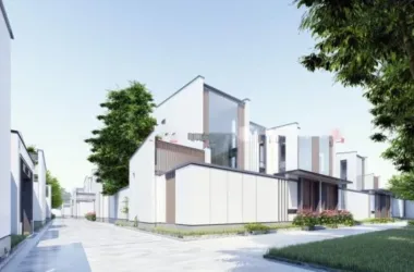 Sketchup Villa Model | Villa, New Chinese Style-BIM WORLD