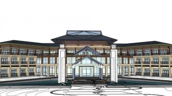 SketchUp Residential Designs: Modern Chinese Multi-Story Villas, Townhouses, and Apartment Buildings
