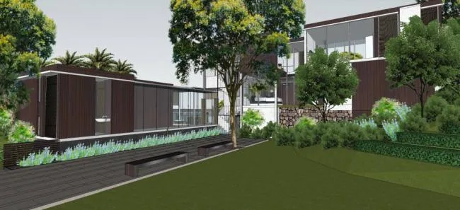 Villa Landscape Design in New Chinese Style | SketchUp Model