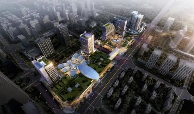 Sketchup Complex Model | Multi story Commercial Complex, Office, Residential, Modern Style