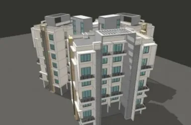 SketchUp Residential Models: Small Homes, High-Rise Apartments, and Modern Multi-Story Designs-BIM WORLD