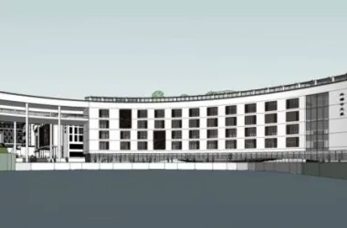 Multi-Story School Model of Southern University: New Chinese Style Educational Building in SketchUp-BIM WORLD