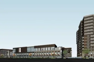 SketchUp Business Model: R&F Zone 10C Featuring Multi-Story Commercial Streets and Neoclassical High-Rise Residences-BIM WORLD
