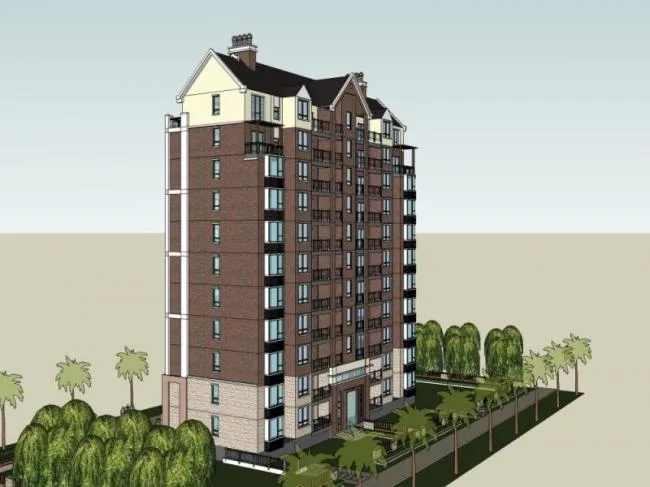 SketchUp Residential Models: High-Rise and Classic Style Buildings