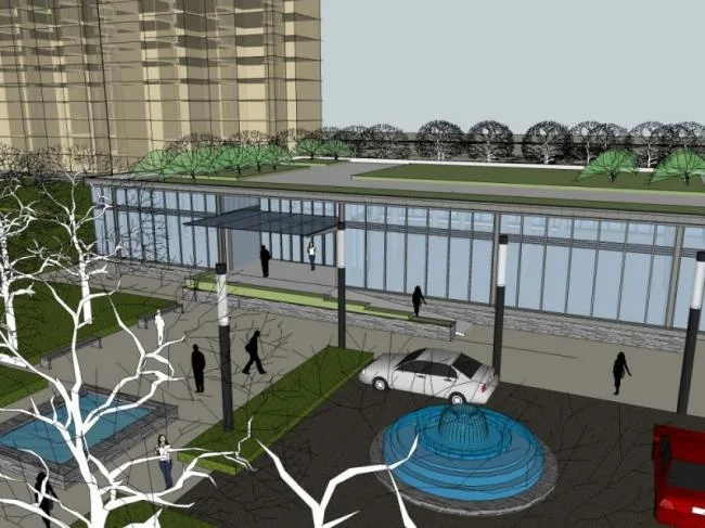 SketchUp Business Models: Low-Level, Business Club, and Modern Styles