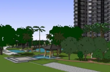 Classical Residential Landscape Design in SketchUp-BIM WORLD