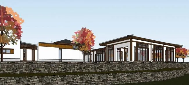 Sketchup Hotel Model | Multi story Leisure Resort, Hotel, Chinese Style, Chinese Style