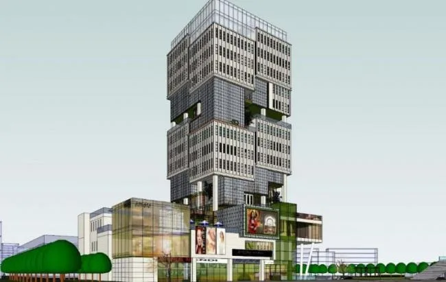 Sketchup Office Model | High rise Office Building, Modern Style