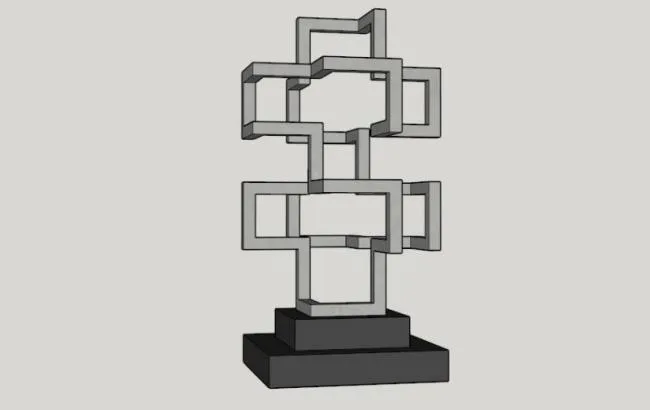 SketchUp Materials for Landscape Sculpture Models | Modern Style Components