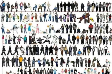 SketchUp Materials for Small Characters and Architectural Model Components-BIM WORLD