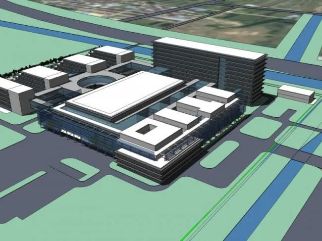 Sketchup Office Model | Multi story Office Building, Modern Style