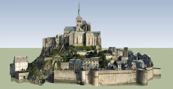 Sketchup Planning Model | Castle Town, Planning, Classical Style