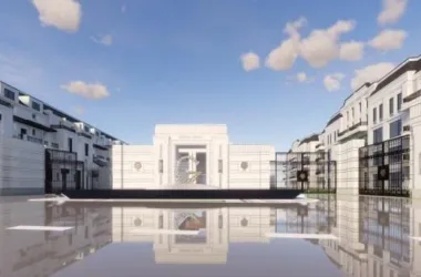 SketchUp Business Model: Modern Commercial Sales Office Design-BIM WORLD