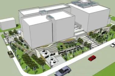 SketchUp Landscape Models: Square, Office, and Modern Style Designs-BIM WORLD