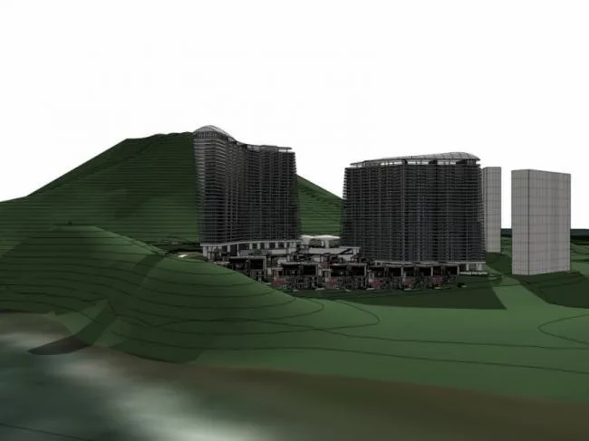 Sketchup Hotel Model | Super High rise Hotel, Modern Style