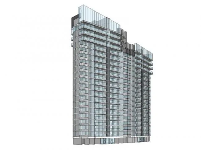 Sketchup Residential Model | High rise Residential Buildings, Modern Style