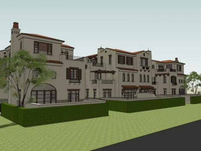 Sketchup Villa Model | Townhouse, Classical Style