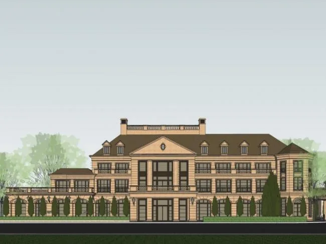 Sketchup Business Model | Multi story Clubhouse, Classical Style