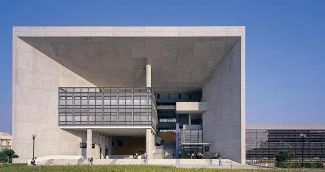 Sketchup Cultural Model | Multi story Yuanzhi University Library Information Building, Modern Style, Educational Architecture