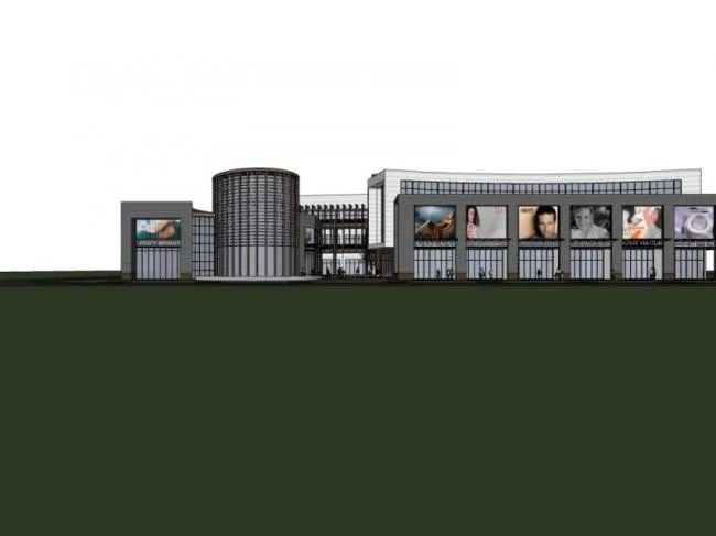 Sketchup Business Model | Clubhouse, Modern Style