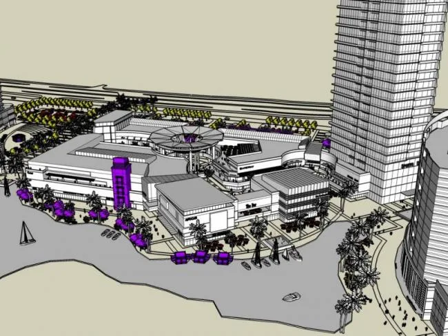 Sketchup Complex Model | Super high-rise commercial complex, hotel, office, residential, modern style