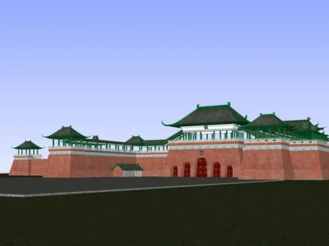 Sketchup Ancient Architecture Model | Multi story Palace, Chinese Style, Ancient Architecture