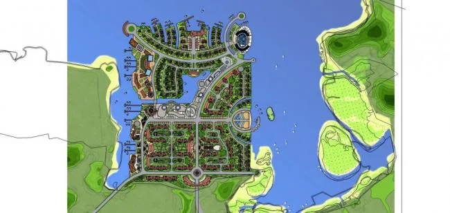 Sketchup Planning Model | Large Urban Planning Buildings, High rise Residential Buildings, European Style