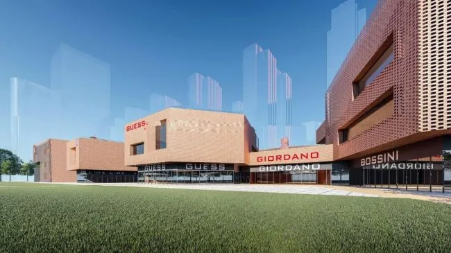 Sketchup Business Model | Multi-story commercial buildings, shopping malls, modern style