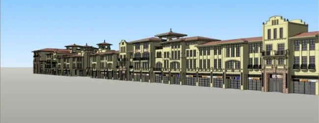SketchUp Business Model: Residential, Commercial, Multi-Story, and Spanish Classical Designs