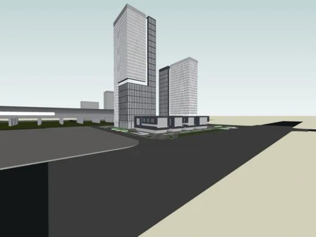 Sketchup Office Model | Super High rise Office Building, Modern Style
