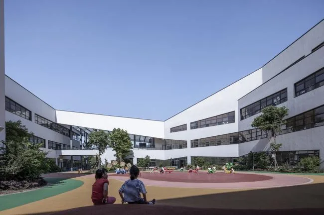 BIM Architecture | Nanxun Town Middle Kindergarten New Site Expansion Project/Zhejiang New Year's Eve School Architectural Design and Research Institute Co., Ltd