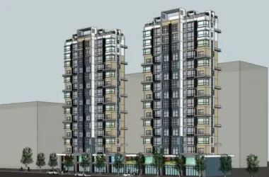 Modern High-Rise Residential Building Models in SketchUp-BIM WORLD
