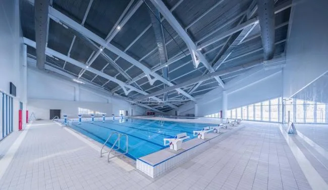 BIM Architecture | The sky is high and the sea is wide, like white waves churning on the sea: Rudong Sports Center/Tongji New Year's Eve Architectural Design and Research Institute