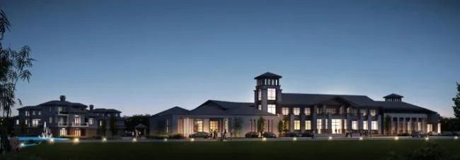 Sketchup Business Model | Multi story Commercial Club, Modern Chinese Style