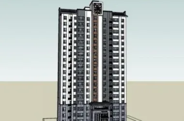 Modern Chinese High-Rise Residential Buildings | SketchUp Model Showcase-BIM WORLD