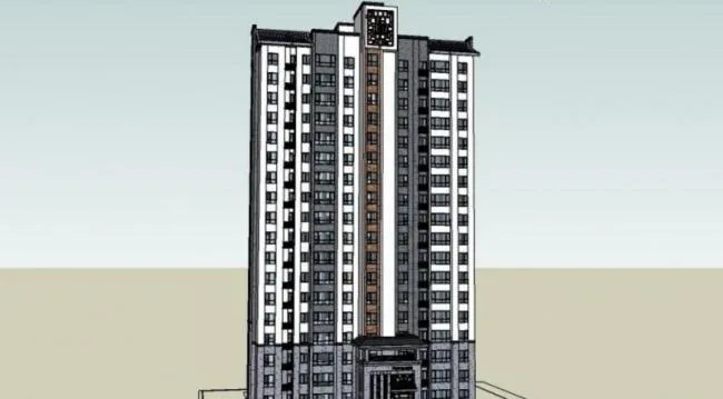 Modern Chinese High-Rise Residential Buildings | SketchUp Model Showcase