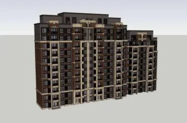 SketchUp Residential Models: Western Classical High-Rise Buildings-BIM WORLD