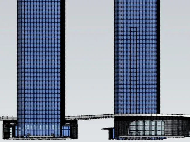 Sketchup Office Model | Super High rise Office Building, Modern Style