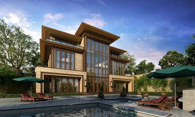 Sketchup Business Model | Multi story Commercial Club, Neoclassical Style